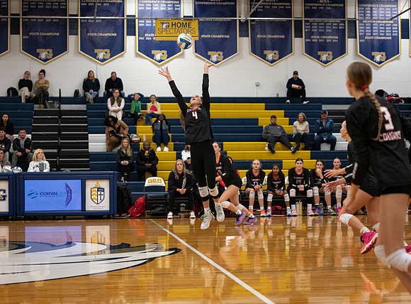 Centennial vs Totino-Grace Girls Varsity Volleyball 55