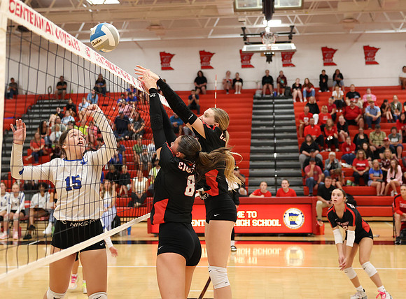 Centennial vs Cambridge-Isanti Girls JV Volleyball 90