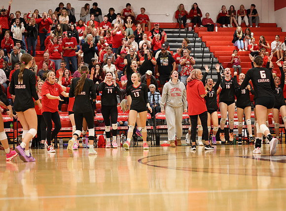 Centennial vs Blaine Girls Varsity Volleyball 311