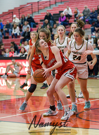 Centennial vs Andover Girls Varsity Basketball 045