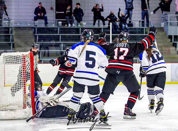 Centennial-Spring Lake Park vs Rogers Girls Varsity Hockey 339