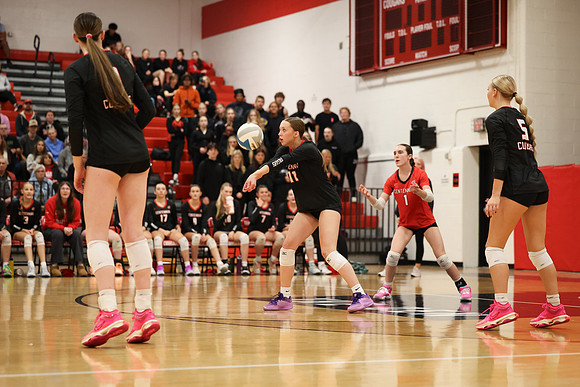 Centennial vs Coon Rapids Girls Varsity Volleyball 58