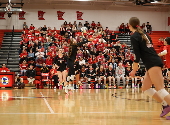 Centennial vs Blaine Girls Varsity Volleyball 90