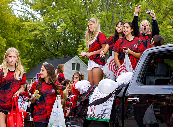 Centennial High School Homecoming Parade 73