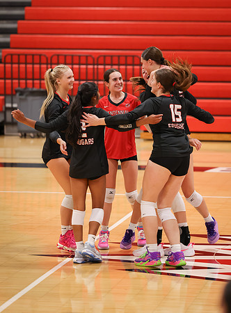 Centennial vs Osseo Girls Varsity Volleyball 71