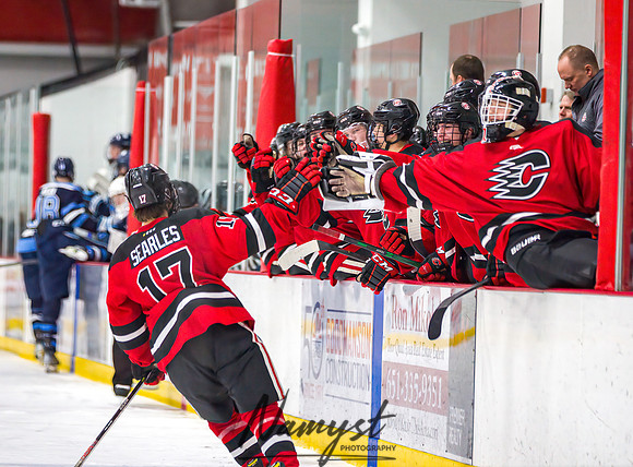 Centennial vs Blaine Varsity Hockey 332