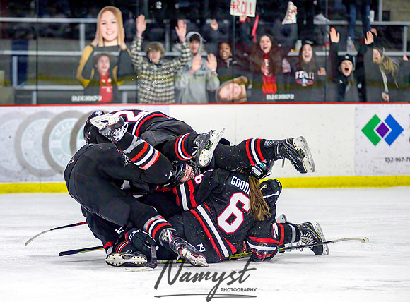 Centennial-Spring Lake Park vs Rogers Girls Varsity Hockey 351