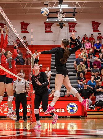 Centennial vs Duluth East Varsity Volleyball 216