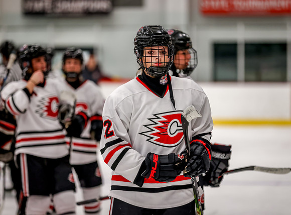 Centennial vs Rosemount Varsity Hockey 339