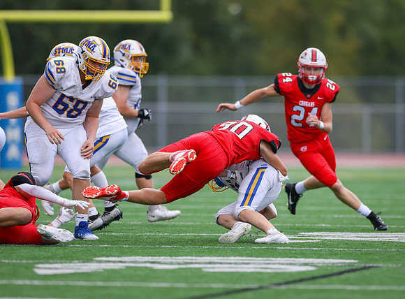 Centennial vs STMA JV Football 254