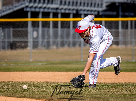 Centennial vs Rogers Varsity Baseball 031