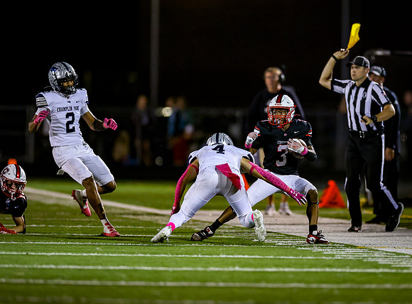 Centennial vs Champlin Varsity Football 216