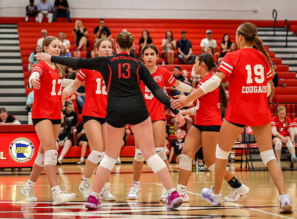 262 Centennial vs Cambridge-Isanti Girls 9A Volleyball