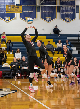 Centennial vs Totino-Grace Girls Varsity Volleyball 75
