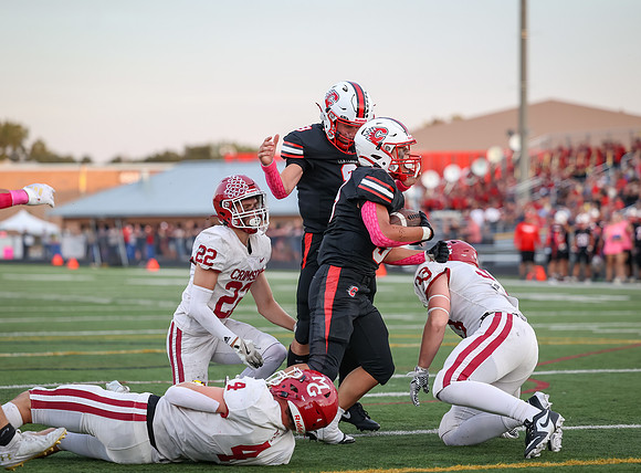 Centennial vs Maple Gove Varsity Football 150