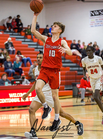 Centennial vs Coon Rapids Boys Varsity Basketball 016