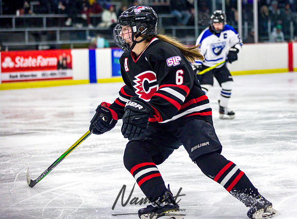 Centennial-Spring Lake Park vs Rogers Girls Varsity Hockey 287
