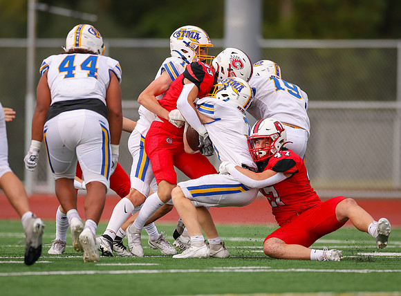 Centennial vs STMA JV Football 119