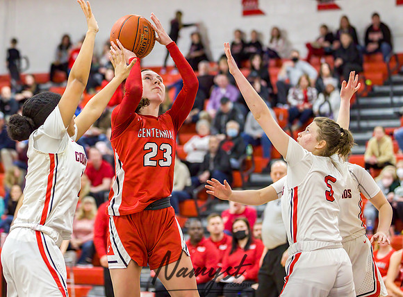 Centennial vs Coon Rapids Girls Varsity Basketball 127
