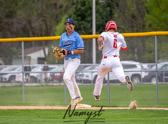 Centennial vs Blaine Varsity Baseball 397
