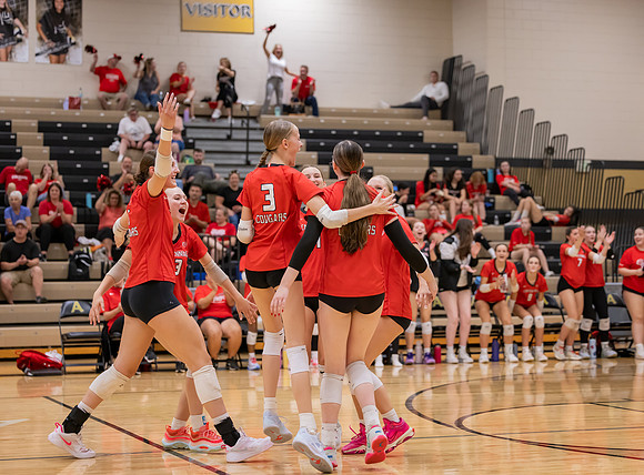Centennial vs Andover Girls Varsity Volleyball 97
