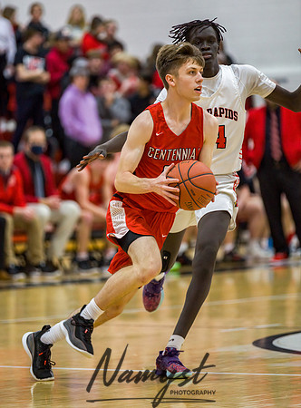 Centennial vs Coon Rapids Boys Varsity Basketball 036