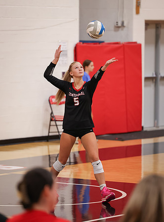 Centennial vs Osseo Girls Varsity Volleyball 74