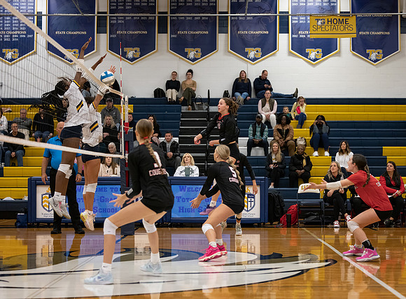 Centennial vs Totino-Grace Girls Varsity Volleyball 131