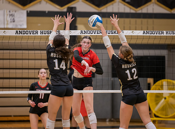 Centennial vs Andover Girls Varsity Volleyball 122