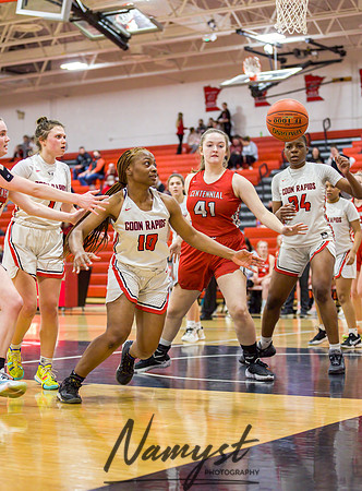 Centennial vs Coon Rapids Girls Varsity Basketball 067