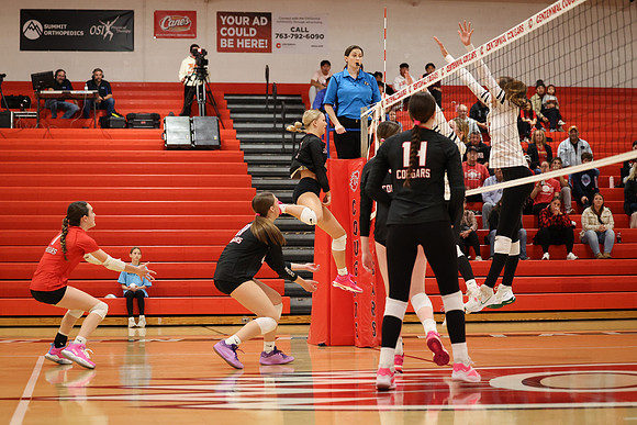 Centennial vs Coon Rapids Girls Varsity Volleyball 72