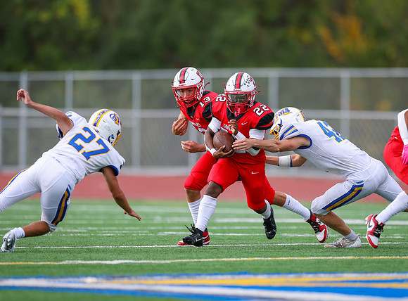 Centennial vs STMA JV Football 88