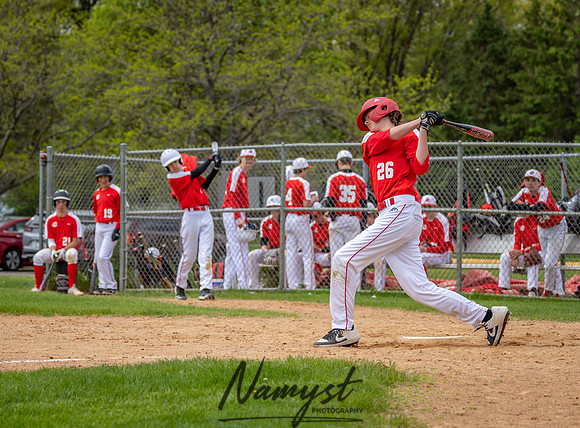 Centennial vs Washburn 9th Grade Baseball 488