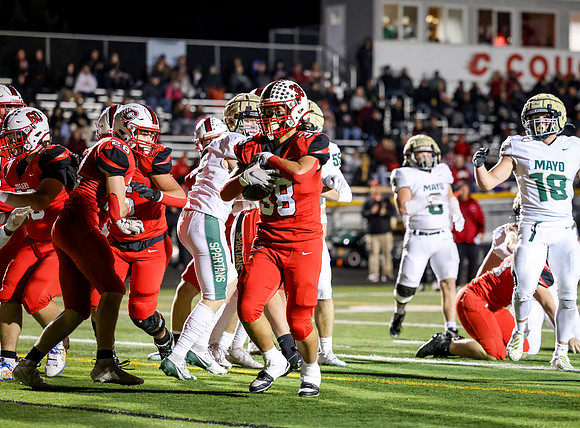 Centennial vs Rochester Mayo Varsity Football 89