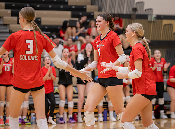 Centennial vs Andover Girls Varsity Volleyball 133