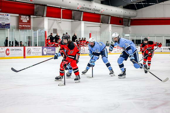 Centennial vs Blaine JV Hockey 69