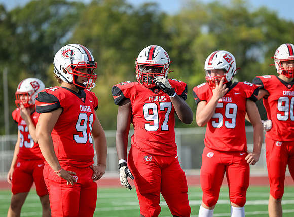 Centennial vs STMA JV Football 9