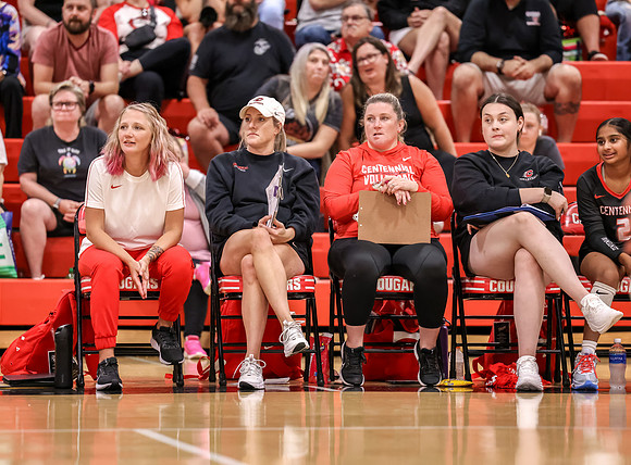 Centennial vs Coon Rapids Girls Varsity Volleyball 57