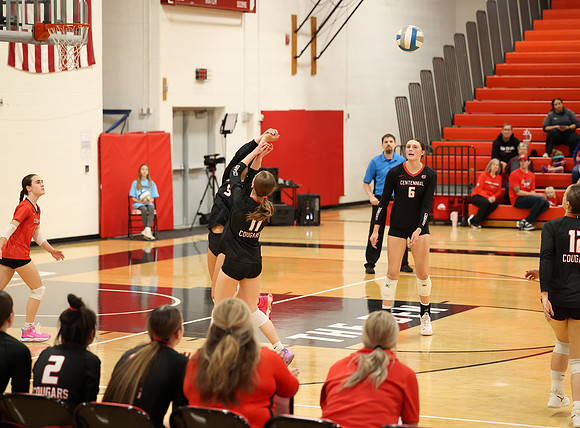Centennial vs Blaine Girls Varsity Volleyball 179