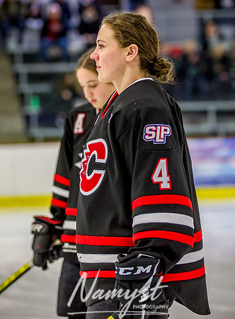 Centennial-Spring Lake Park vs Rogers Girls Varsity Hockey 061