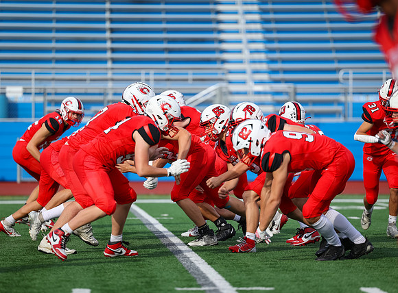Centennial vs STMA JV Football 5