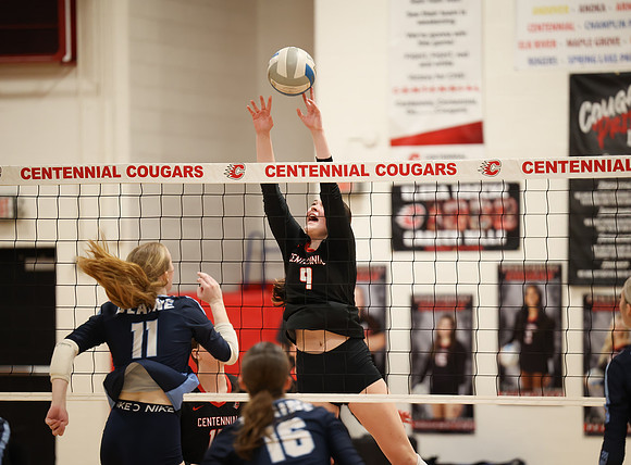 Centennial vs Blaine Girls Varsity Volleyball 115