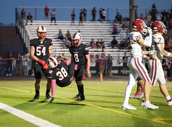 Centennial vs Maple Gove Varsity Football 188