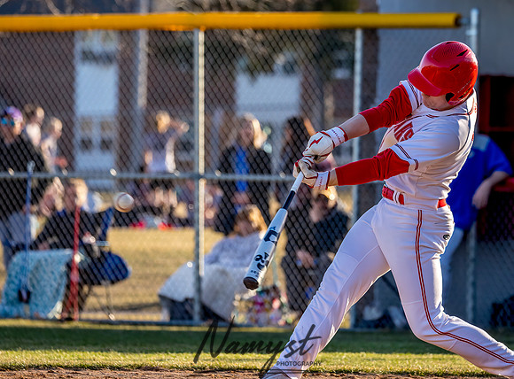 Centennial vs Rogers Varsity Baseball 293
