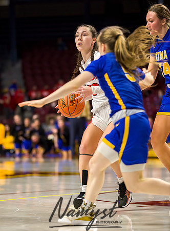 Centennial vs STMA Girls Basketball - State Tournament 213