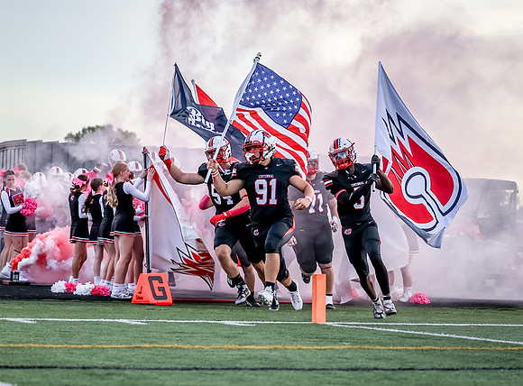 Centennial vs Maple Gove Varsity Football 84