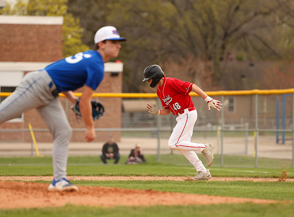 Centennial vs Spring Lake Park Baseball_877
