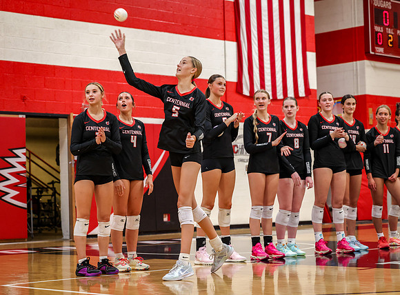 1993 Centennial vs Cambridge-Isanti Girls Varsity Volleyball