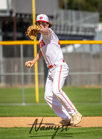 Centennial vs Blaine Varsity Baseball 073