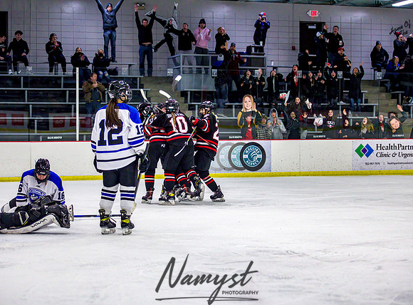 Centennial-Spring Lake Park vs Rogers Girls Varsity Hockey 431